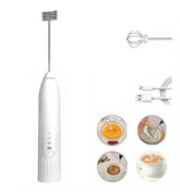 Licuadora Eléctrica Batidora para Bebidas Leche Café Portátil 