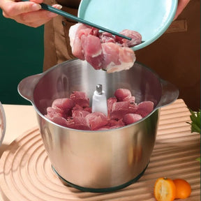 Trituradora y picadora de alimentos eléctrica profesional de 300 W