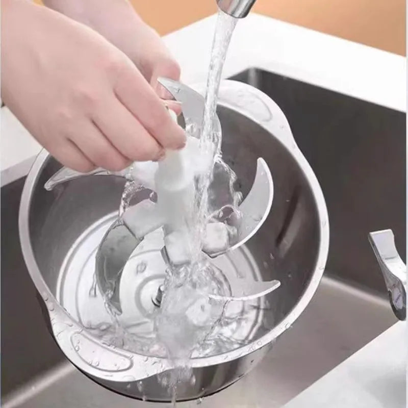 Trituradora y picadora de alimentos eléctrica profesional de 300 W