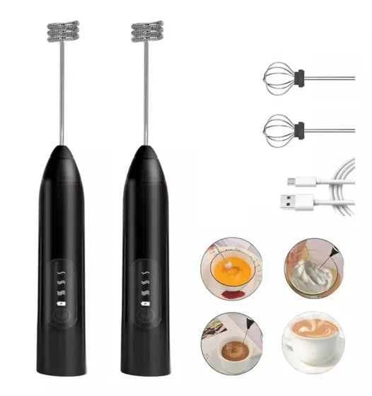 Licuadora Eléctrica Batidora para Bebidas Leche Café Portátil 
