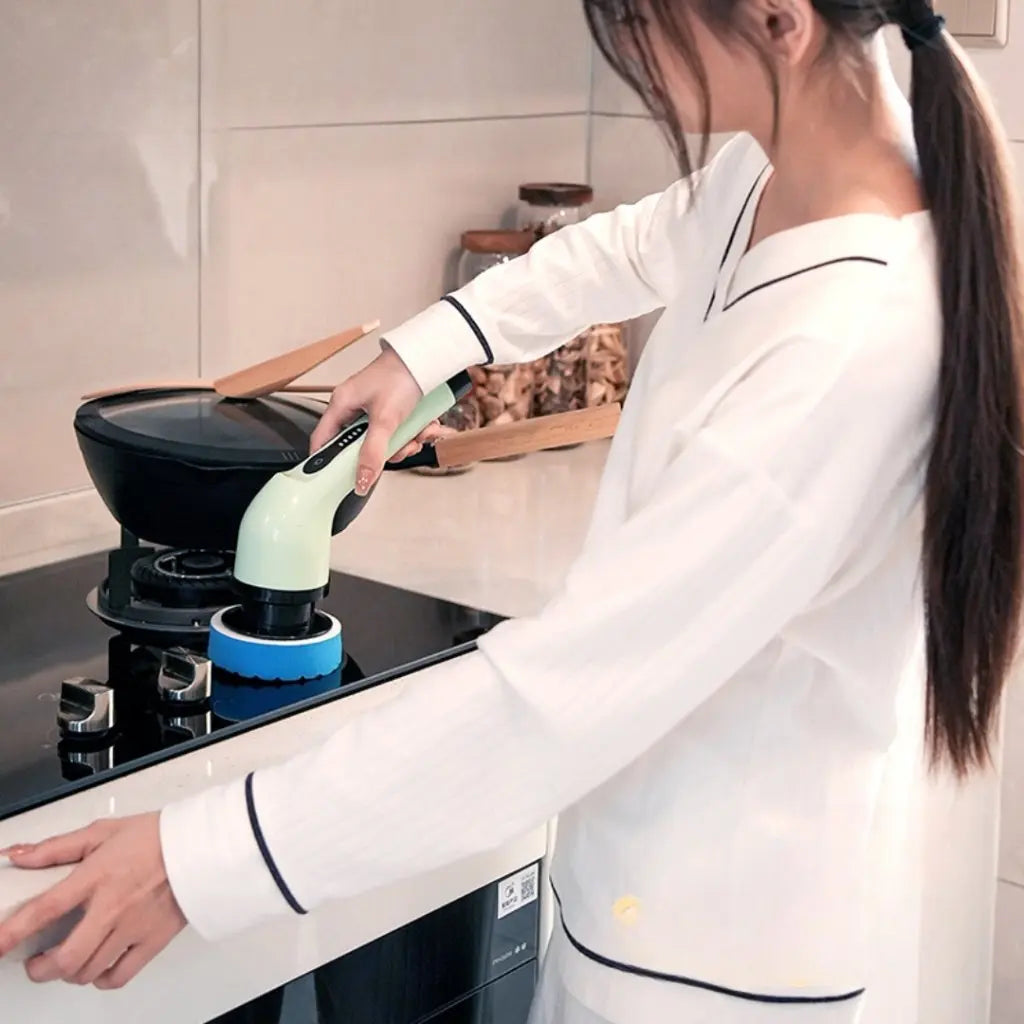 Cepillo de limpieza eléctrico 360º multiusos MOP 7 en 1 recargable