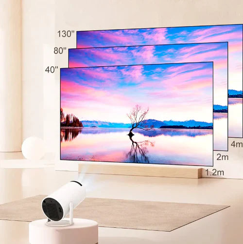 Proyector portátil CineHome 4K Android 