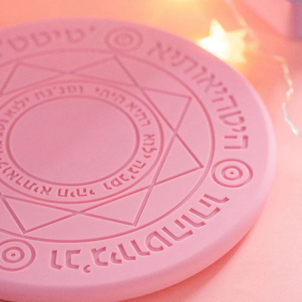 Cargador de inducción inalámbrico Magic Circle Mandala LED 