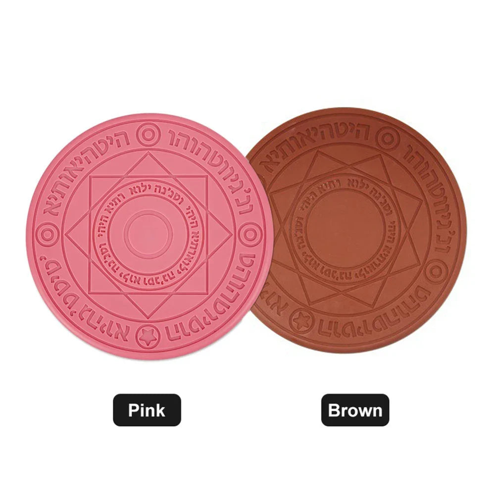 Cargador de inducción inalámbrico Magic Circle Mandala LED 