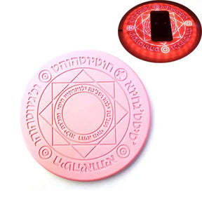 Cargador de inducción inalámbrico Magic Circle Mandala LED 
