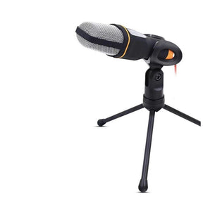 Micrófono de condensador de escritorio para PC portátil con entrada P2