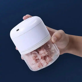 Mini picadora de alimentos eléctrica portátil