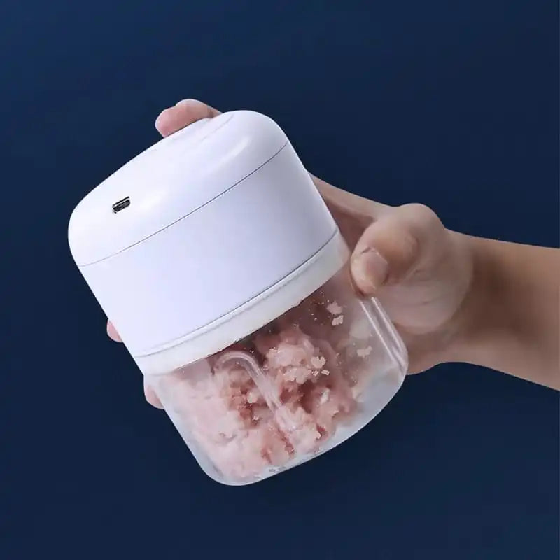 Mini picadora de alimentos eléctrica portátil