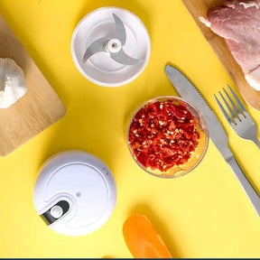 Mini picadora de alimentos eléctrica portátil