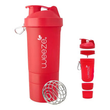 Batidora con compartimento para suplementos Fit Whey 500 ml 