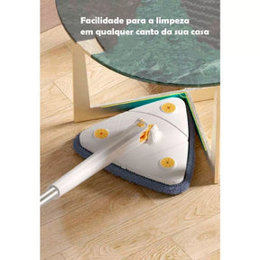 Escobilla de goma para fregona de limpieza giratoria ZumaClean de 360°