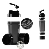 Batidora con compartimento para suplementos Fit Whey 500 ml 