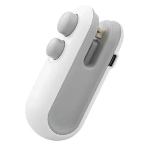 Mini máquina selladora de envases recargable