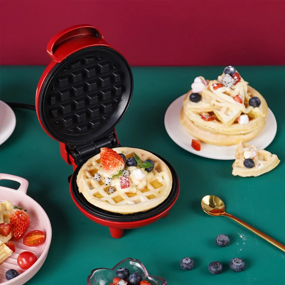 Mini waflera eléctrica portátil