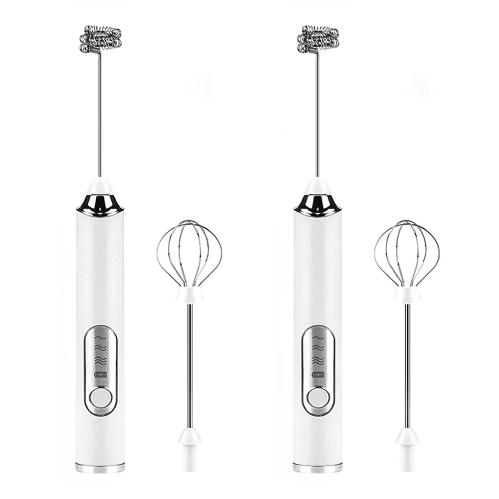 Licuadora Eléctrica Batidora para Bebidas Leche Café Portátil 