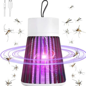 Lámpara eléctrica repelente de mosquitos, lámpara UV, trampa para insectos, cable USB directo